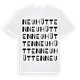 Neuhütten ordlek t-shirt