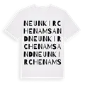 Neunkirchen am Sand ordlek t-shirt