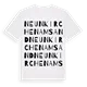 Neunkirchen am Sand ordlek t-shirt