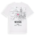 Neusäß karta t-shirt