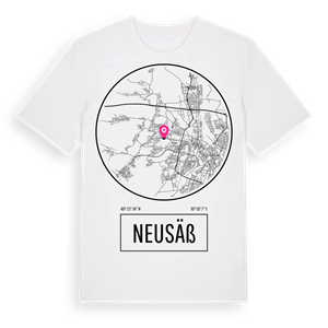 Neusäß t-shirt – ekologisk bomull t-shirt från Pinshirt