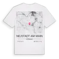 Neustadt am Main karta t-shirt
