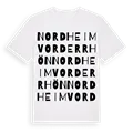 Nordheim vor der Rhön ordlek t-shirt