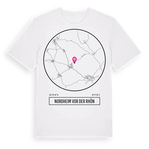 Nordheim vor der Rhön t-shirt – ekologisk bomull t-shirt från Pinshirt