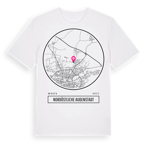 Nordöstliche Außenstadt t-shirt – ekologisk bomull t-shirt från Pinshirt