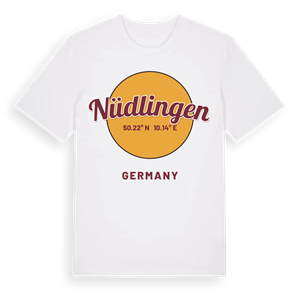 Nüdlingen cirkel t-shirt – ekologisk bomull t-shirt från Pinshirt