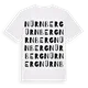Nürnberg ordlek t-shirt
