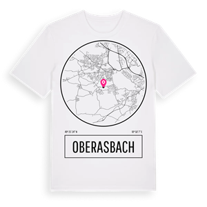 Oberasbach t-shirt – ekologisk bomull t-shirt från Pinshirt
