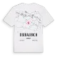 Oberaurach karta t-shirt
