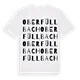 Oberfüllbach ordlek t-shirt