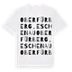 Oberfürberg, Eschenau ordlek t-shirt