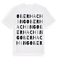 Oberhaching ordlek t-shirt