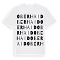 Oberhaid ordlek t-shirt