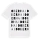 Oberhaid ordlek t-shirt