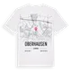 Oberhausen karta t-shirt