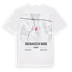 Oberhausen-Nord karta t-shirt