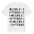 Oberleichtersbach ordlek t-shirt