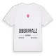 Oberpfalz karta t-shirt
