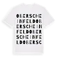 Oberscheinfeld ordlek t-shirt