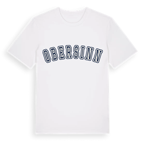 Obersinn college t-shirt – ekologisk bomull t-shirt från Pinshirt