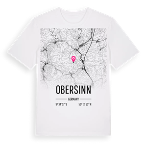 Obersinn karta t-shirt – ekologisk bomull t-shirt från Pinshirt