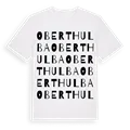 Oberthulba ordlek t-shirt