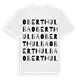 Oberthulba ordlek t-shirt