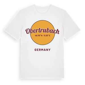 Obertrubach cirkel t-shirt – ekologisk bomull t-shirt från Pinshirt
