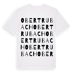 Obertrubach ordlek t-shirt – ekologisk bomull t-shirt från Pinshirt