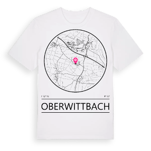 Oberwittbach t-shirt – ekologisk bomull t-shirt från Pinshirt