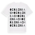 Oerlenbach ordlek t-shirt