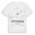 Offingen karta t-shirt