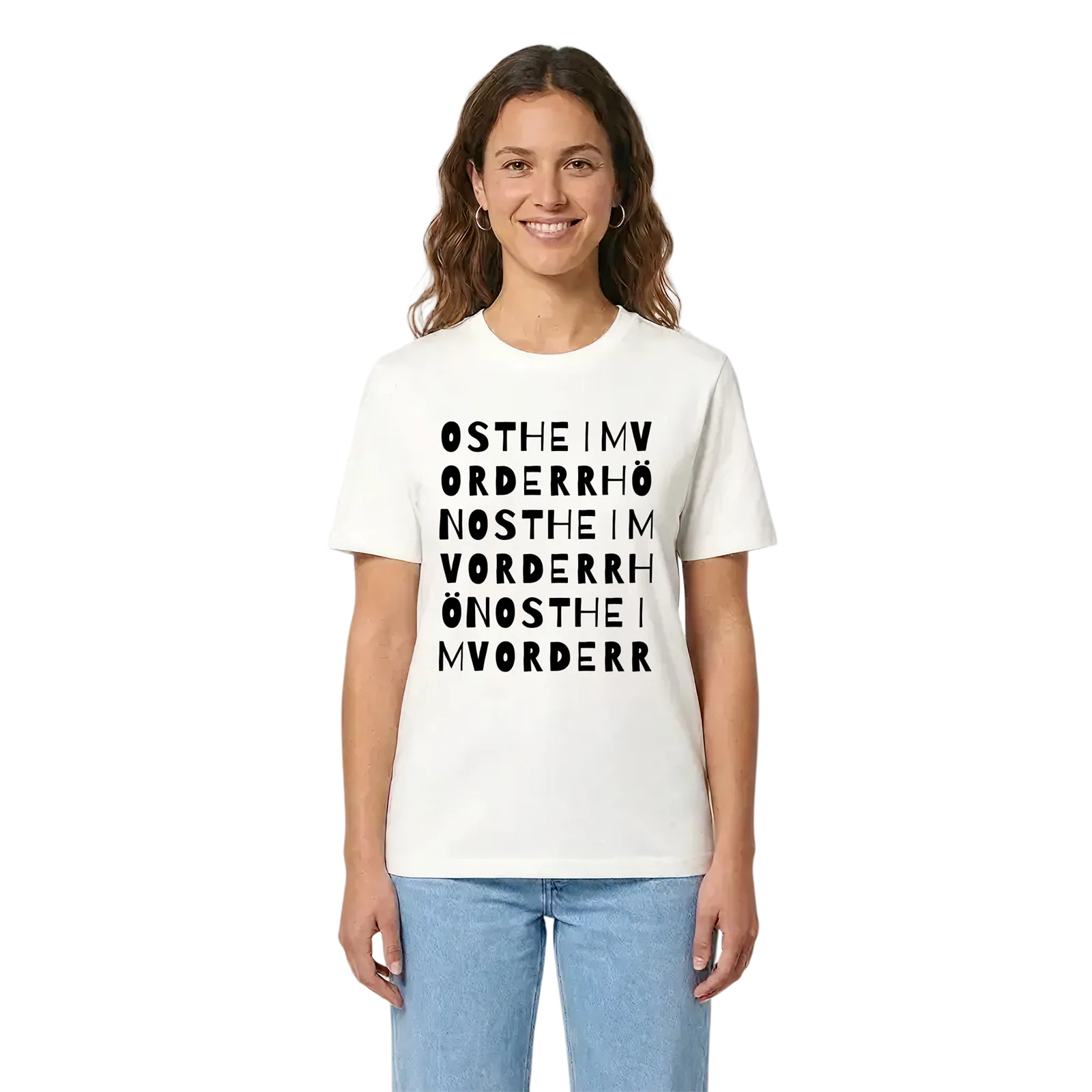 Ostheim vor der Rhön ordlek t-shirt – White, i miljö