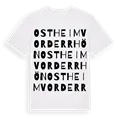 Ostheim vor der Rhön ordlek t-shirt