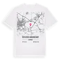 Östliche Außenstadt karta t-shirt