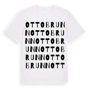 Ottobrunn ordlek t-shirt – ekologisk bomull t-shirt från Pinshirt
