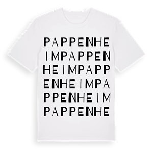 Pappenheim ordlek t-shirt – ekologisk bomull t-shirt från Pinshirt
