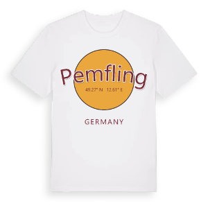 Pemfling cirkel t-shirt – ekologisk bomull t-shirt från Pinshirt