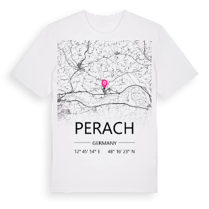 Perach karta t-shirt – ekologisk bomull t-shirt från Pinshirt