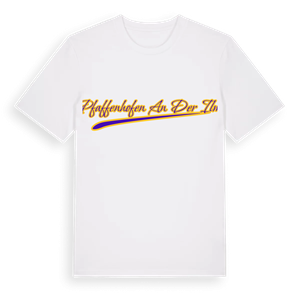 Pfaffenhofen an der Ilm baseball t-shirt – ekologisk bomull t-shirt från Pinshirt