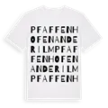Pfaffenhofen an der Ilm ordlek t-shirt