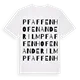 Pfaffenhofen an der Ilm ordlek t-shirt