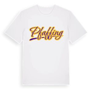 Pfaffing baseball t-shirt – ekologisk bomull t-shirt från Pinshirt
