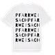 Pfarrweisach ordlek t-shirt