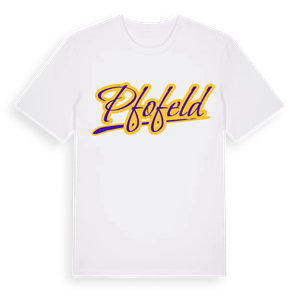 Pfofeld baseball t-shirt – ekologisk bomull t-shirt från Pinshirt
