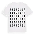 Pfofeld ordlek t-shirt