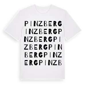 Pinzberg ordlek t-shirt – ekologisk bomull t-shirt från Pinshirt