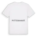 Jag älskar Pittenhart t-shirt stort tryck