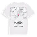 Planegg karta t-shirt
