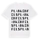 Plankenfels ordlek t-shirt
